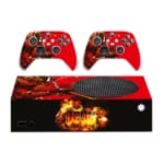 اسکین Xbox series s طرح Doom 01
