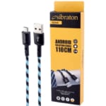کابل میکرو یو اس بی فست شارژ Sibraton S224A