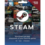 گیفت کارت 50 دلاری استیم ( Steam )