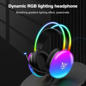 هدست گیمینگ اونیکوما مدل X25 Pro RGB Black - Image 5