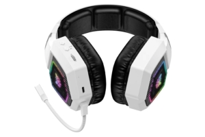 خرید هدست بی‌سیم گیمینگ اونیکوما مدل GT806 RGB سفید - تصویر 10