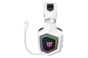 خرید هدست بی‌سیم گیمینگ اونیکوما مدل GT806 RGB سفید - تصویر 11
