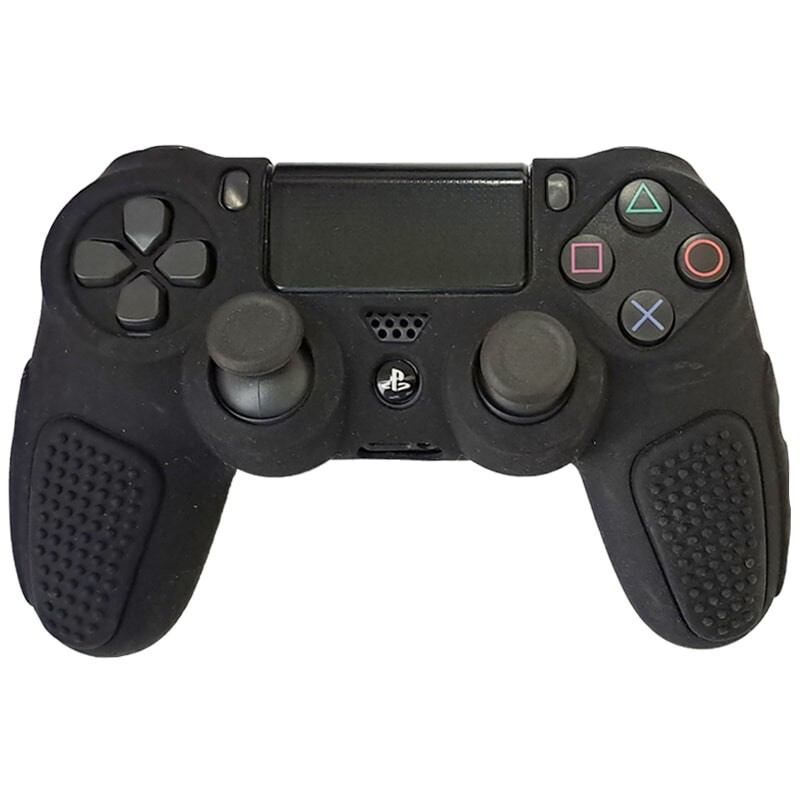 1756585371_ek3uveege روکش دسته بازی PS4 استوپ دار زمینه مشکی - تصویر 1