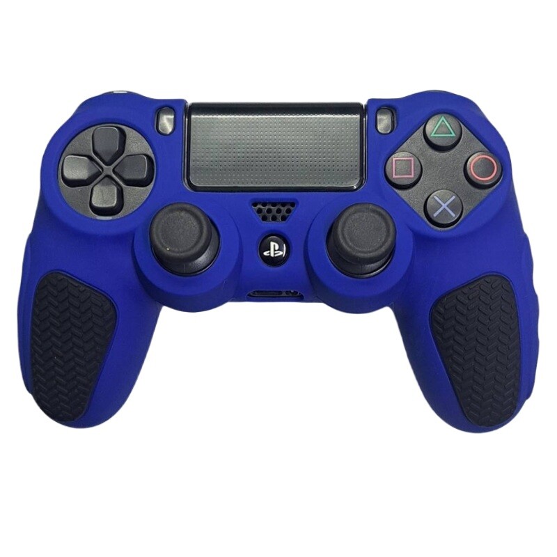 1765804833_t9eopd21c روکش دسته بازی PS4 استوپ دار زمینه آبی مشکی - تصویر 1