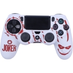 روکش دسته بازی PS4 طرح Joker سفید قرمز